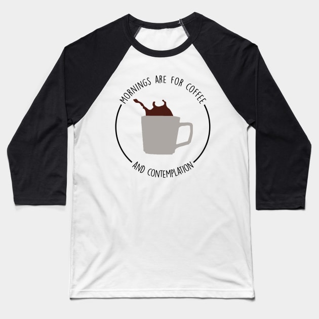 Mornings are for coffee and contemplation - Hopper - Stranger things Baseball T-Shirt by tziggles